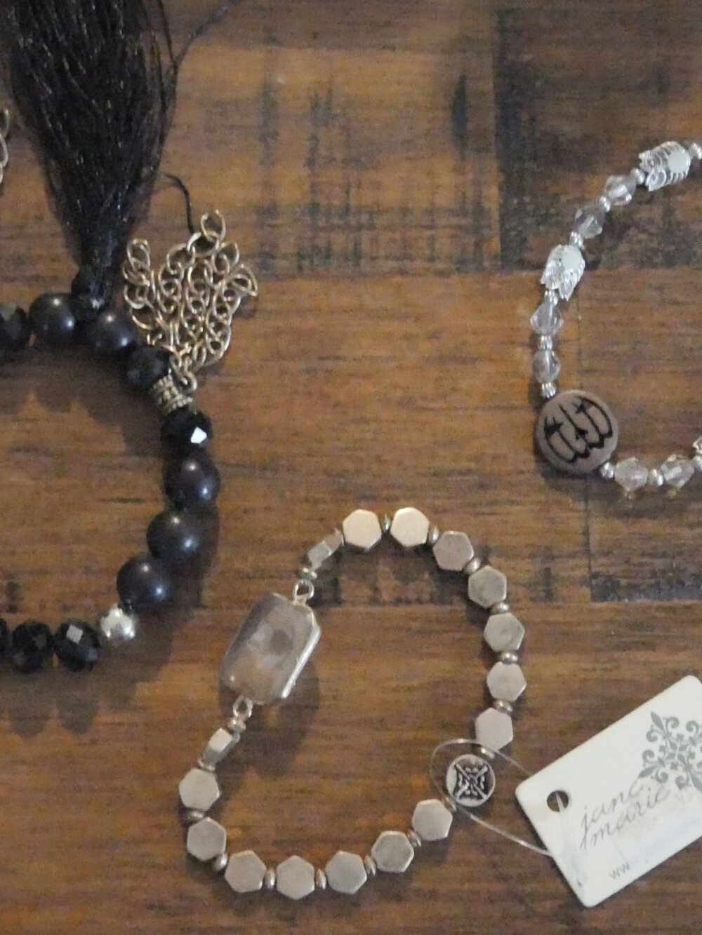 set of 3 bracelets of variety